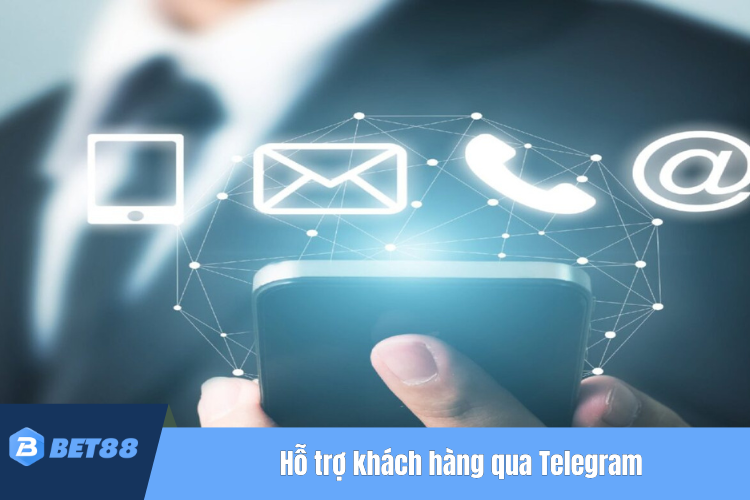 Hỗ trợ khách hàng qua Telegram