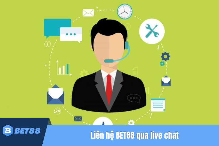 Liên hệ BET88 qua live chat