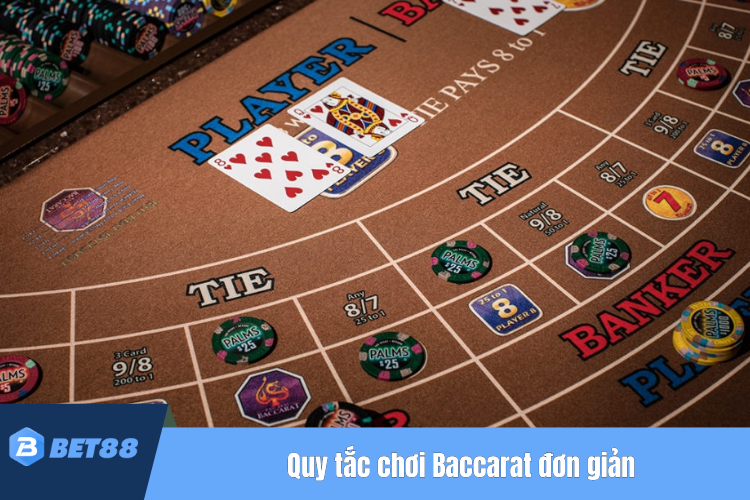 Quy tắc chơi baccarat cơ bản nhất cho tân thủ tại BET88