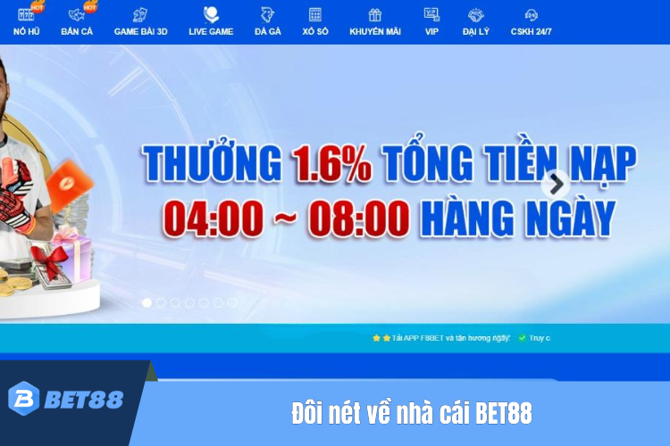 Review về nhà cái BET88 chi tiết nhất